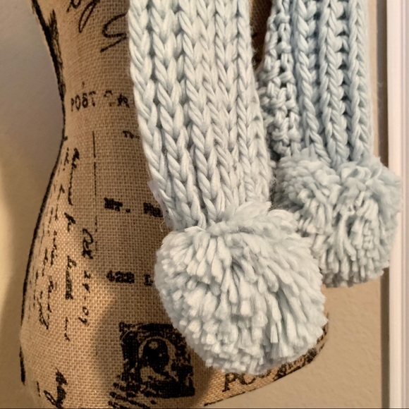 CHARTER CLUB : Boho Mint Ruffle-Knit Boa Scarf NWOT - Picture 4 of 5